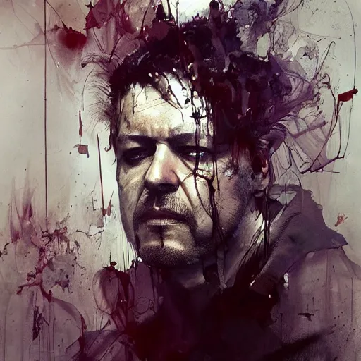 Prompt: ultra - realistic work with a suspended body in a metaphysical world, by emil melmoth zdzislaw belsinki craig mullins yoji shinkawa realistic render ominous detailed photo atmospheric by jeremy mann francis bacon and agnes cecile ink drips paint smears digital glitches glitchart