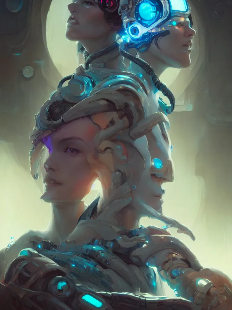 Image similar to a portrait of a beautiful cybernetic jedi, cyberpunk concept art by pete mohrbacher and wlop and artgerm and josan gonzales, digital art, highly detailed, intricate, sci-fi, sharp focus, Trending on Artstation HQ, deviantart, unreal engine 5, 4K UHD image