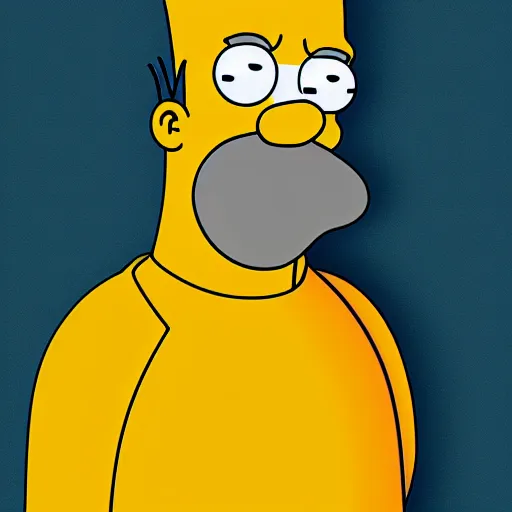 Image similar to homer simpson in the artstyle of Rick and Morty, hyperdetailed, artstation, digital art, photorealism, accurate, 8k,