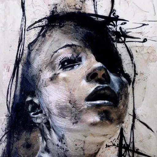 Prompt: artwork woman by Guy Denning