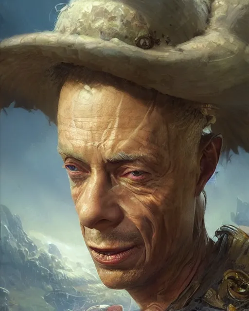 Image similar to portrait of don knotts, half man half limpet, fantasy character portrait, ultra realistic, concept art, intricate details, highly detailed by greg rutkowski, gaston bussiere, craig mullins, simon bisley