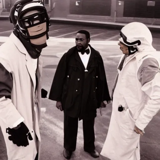 Prompt: mike tomlin as doctor who, 1 9 6 0 s, wide shot