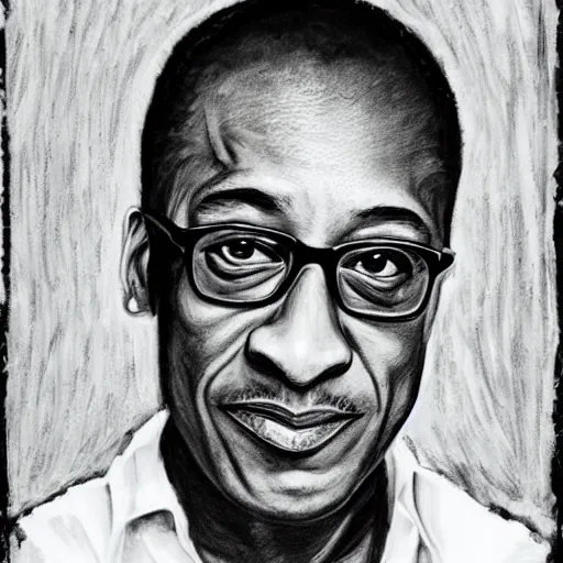 Prompt: Gus Fring portrait