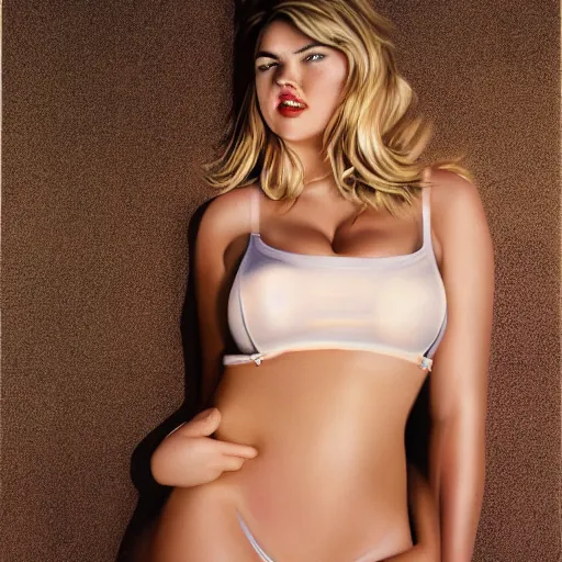 Image similar to kate upton body by f. k forberg, realistic,