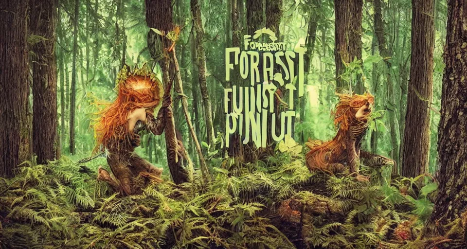 Image similar to forestpunk