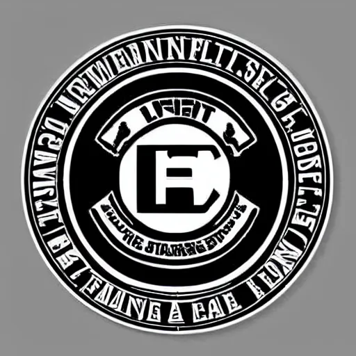 Image similar to logo of a fictional company L'Enfante