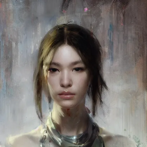 Image similar to portrait by ruan jia