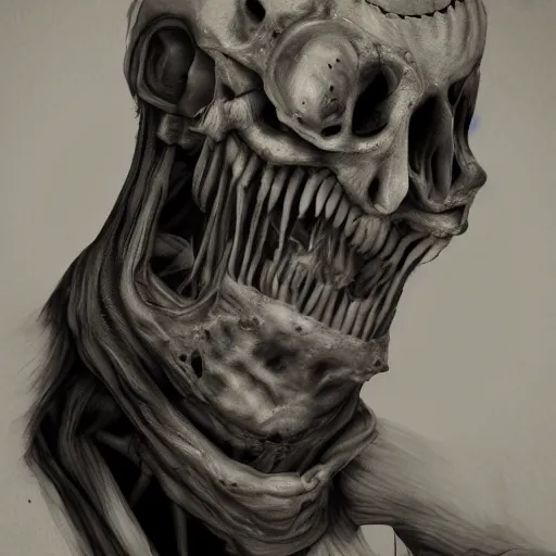 Image similar to full body, horrifying, killer, creepy, dead, detailed, 8 k, hyperrealistic, dramatic lighting, high resolution, cinematic, bendy and the ink machine style