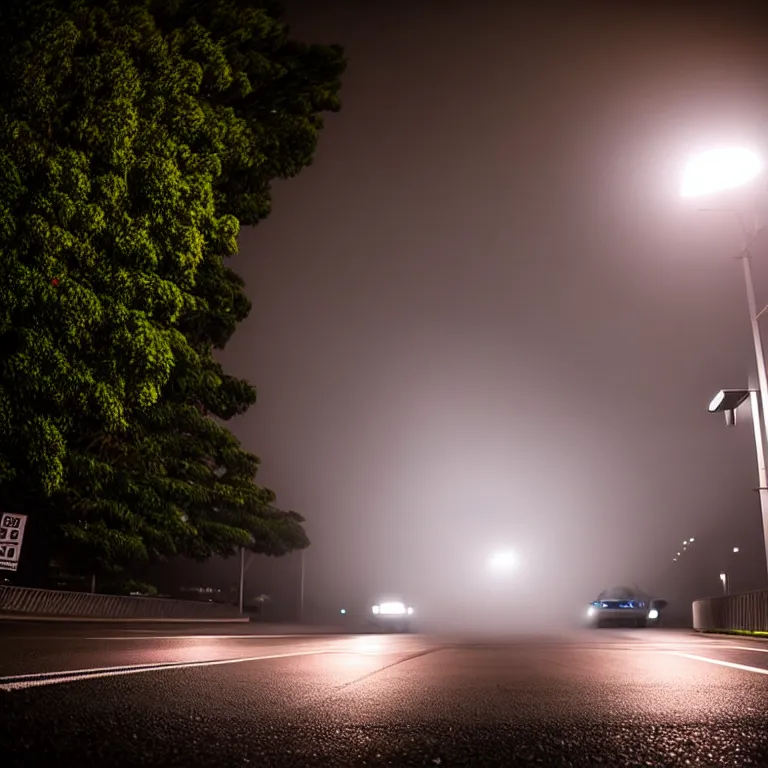 Image similar to close-up-photo JZX90 twin turbo drift middle of empty street, misty kanagawa prefecture, night, cinematic color, photorealistic, highly detailed,