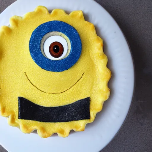 Image similar to minion pie