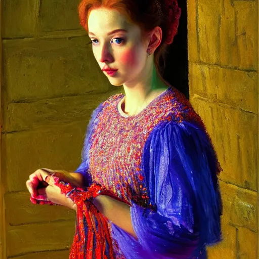 Image similar to photo of young woman by victor nizovtsev