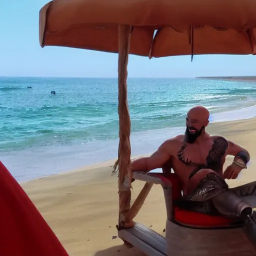 Image similar to kratos en chiclana 4 k relax