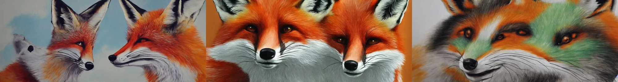 Prompt: a painting of fox mccloud, sharp focus, very detailed