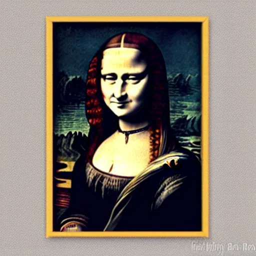 Prompt: monalisa in the style of emma watson