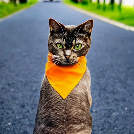 Prompt: a cat wearing a dress