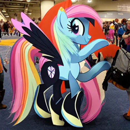 Image similar to My Little Pony convention artists alley