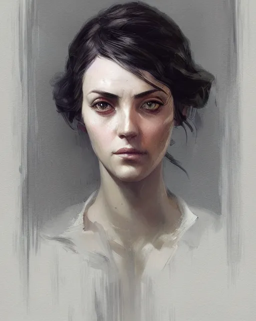 Prompt: masterpiece concept art, a beautiful highly detailed dishonored lady, emotional, cinematic moody colors, realistic shaded lighting poster by ilya kuvshinov, magali villeneuve, artgerm, jeremy lipkin and michael garmash and rob rey