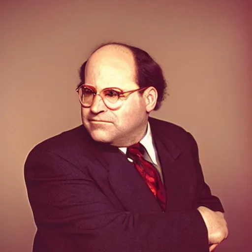 Image similar to photo of george costanza as a communist revolutionary, 3 5 mm film, by yousuf karsh