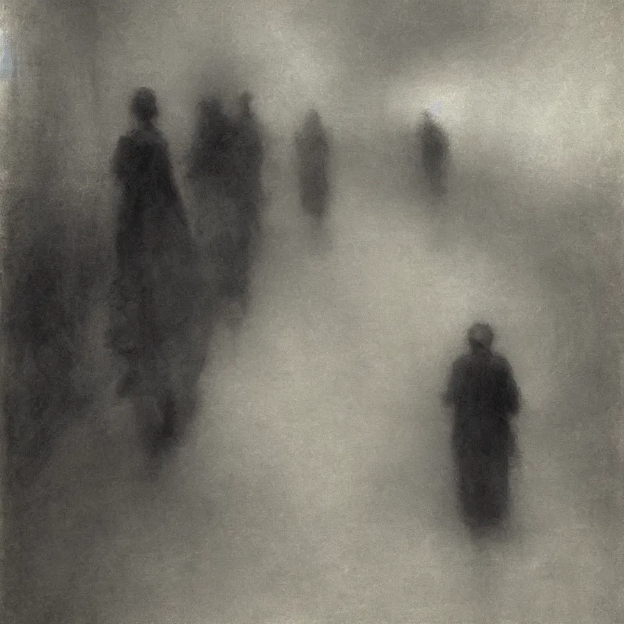 Image similar to artwork about a road to freedom, by eugene carriere. atmospheric ambiance. depth of field and tridimensional perspective. lighthearted mood. hd.