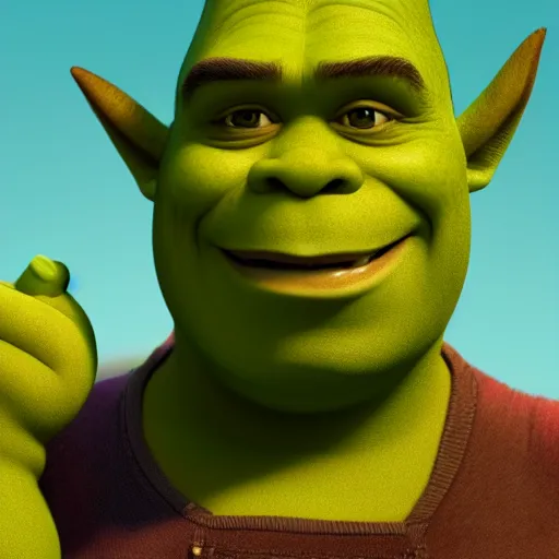 Prompt: Shrek is a maid, hyperdetailed, artstation, cgsociety, 8k