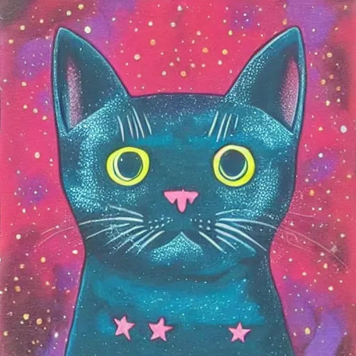 Prompt: cosmic cat