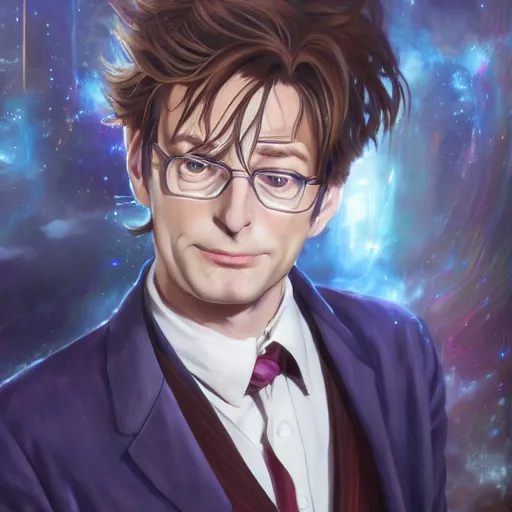 Prompt: The Tenth Doctor as a Beautiful Anime Girl, Beautiful Anime Girl, Beautiful Anime Girl, Looking into the camera, detailed, centered, digital painting, artstation, concept art, donato giancola, Joseph Christian Leyendecker, WLOP, Boris Vallejo, Breathtaking, 8k resolution, extremely detailed, beautiful, establishing shot, artistic, hyperrealistic, beautiful face, octane render, cinematic lighting, dramatic lighting, masterpiece