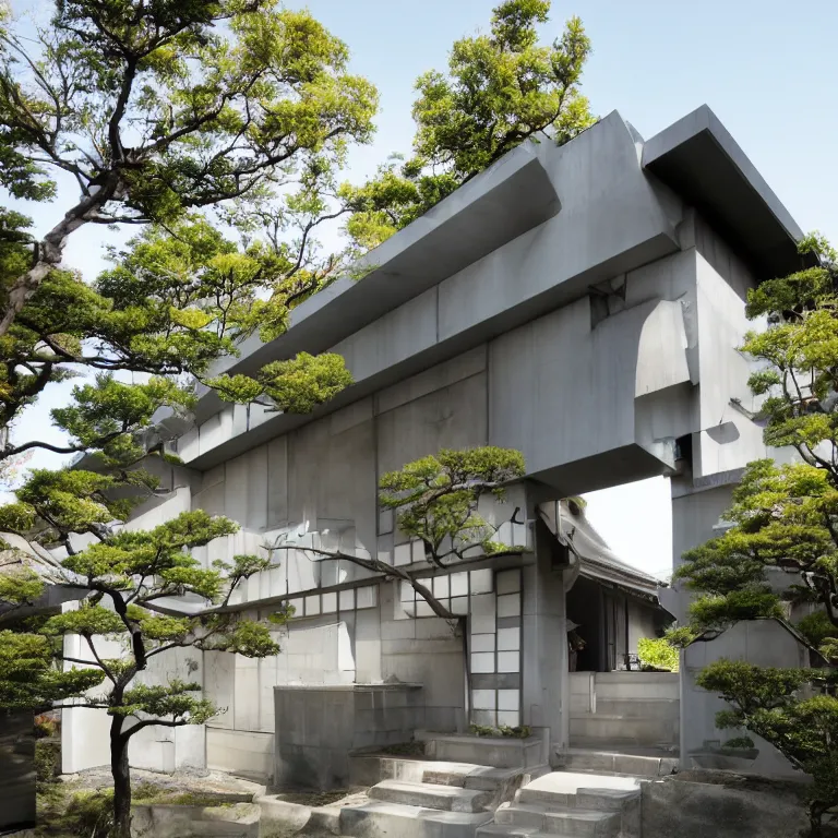 Image similar to modern japanese architecture