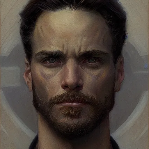 Image similar to duke leto, closeup portrait art by donato giancola and greg rutkowski, realistic face, digital art, trending on artstation, symmetry!!