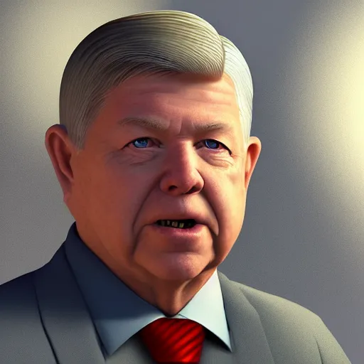 Image similar to Senator Lindsay Graham that looks like the Keebler Elf, artstation, ultra detailed, 8k resolution, ultrarealistic