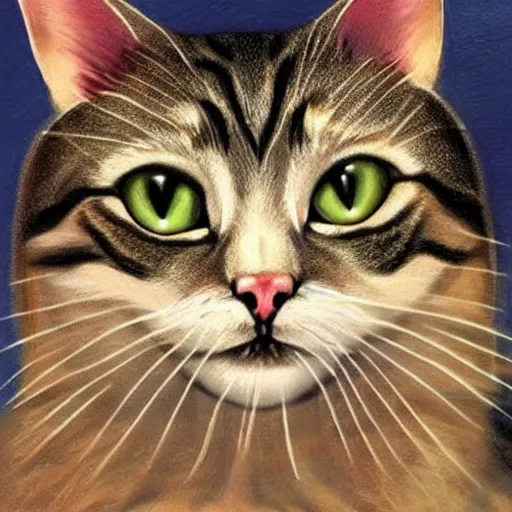 Image similar to cat god hyperrealistic