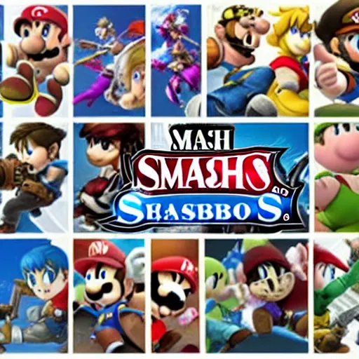 Image similar to new character for smash bros!