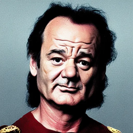 Image similar to bill murray as a klingon