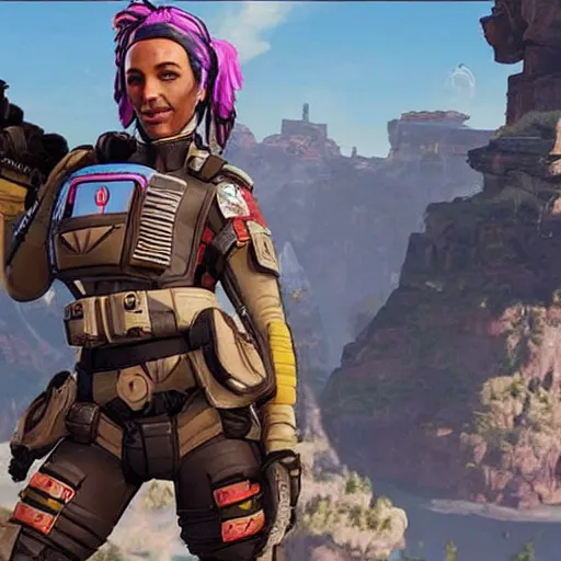 Image similar to britni spears as a new character on apex legends