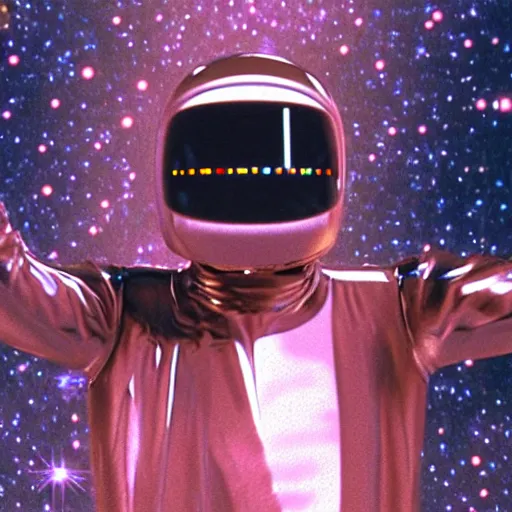 Image similar to 3 d rendered movie still saturday night fever in 2 0 0 1 : space odyssey, 4 k