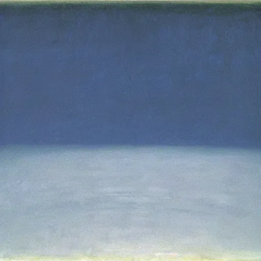 Image similar to the abstract painting'arctic void ', by caspar david friedrich!!!, by rothko!!!