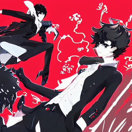 Image similar to a new persona 5 character game by Stanley artgem LAU , trending on artstation, artbook, stylish, persona 5 art style WLOP, Rossdraws, Gesture draw, James Jean, Andrei Riabovitchev, Marc Simonetti, and Sakimichan,