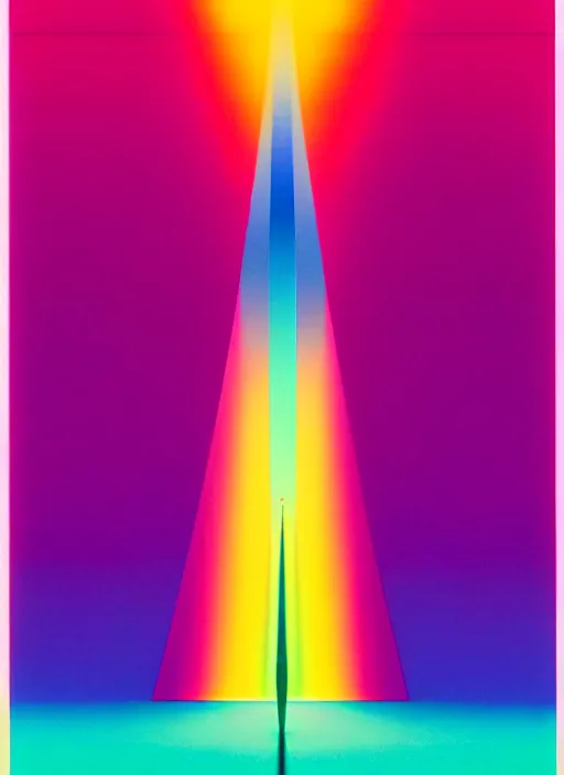 Image similar to prism by shusei nagaoka, kaws, david rudnick, airbrush on canvas, pastell colours, cell shaded, 8 k
