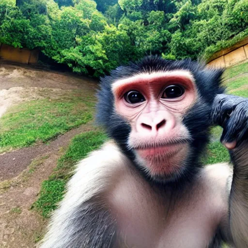 Selfie on sale monkey images