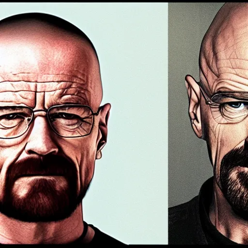 Image similar to walter white as gigachad