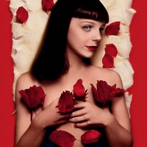 Prompt: american beauty movie poster