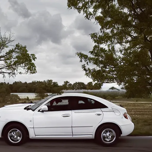 Image similar to housewife car on a rural highway