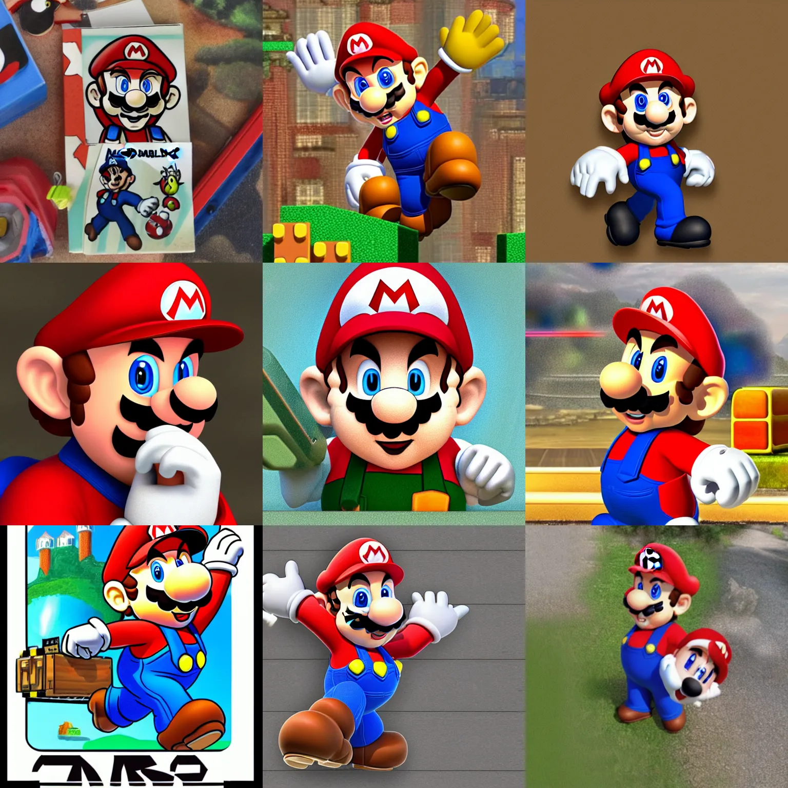 Image similar to mario