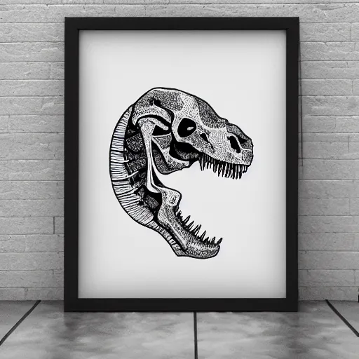 Speed Drawing a T rex Skull  Danny the Dinosaur Drawer  YouTube