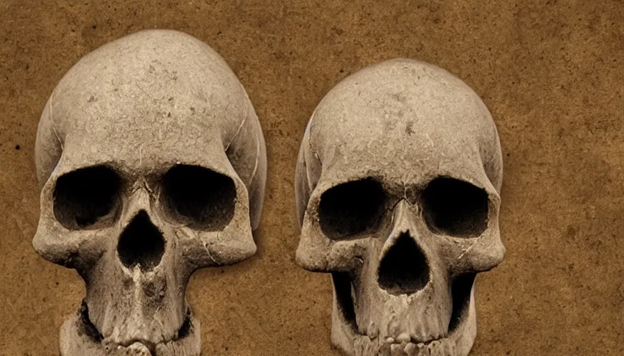 Image similar to single aztec skull