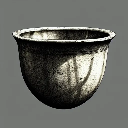 Image similar to bowl in a bowl, in artstation, hd, photorealistic, photograph, cgsociety, cgi, digital, illustration, arts, realistic, awards winning, dramatic, cinematic, artistic, famous, detailed style