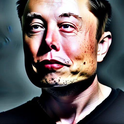 Prompt: elon musk portrait , extremely high detail , high resolution , DSLR camera