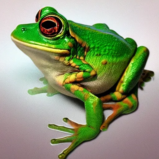 Image similar to beautiful high fantasy frog