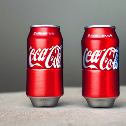 Image similar to an coca cola and pepsi on ring to decide who is the winner