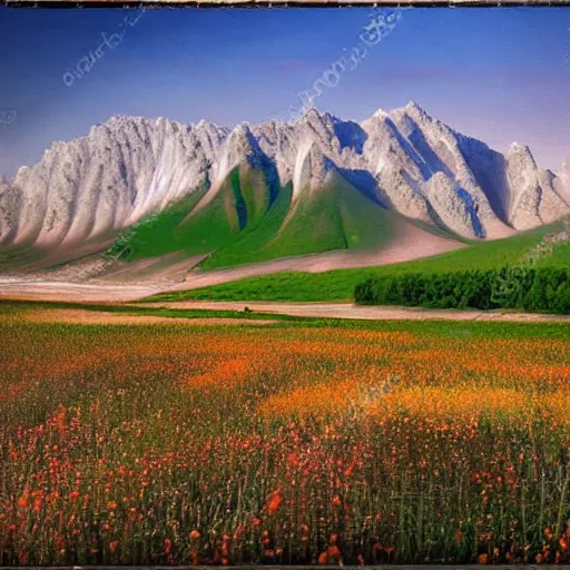 Prompt: typical landscape of the Russian Federation, realistic photo