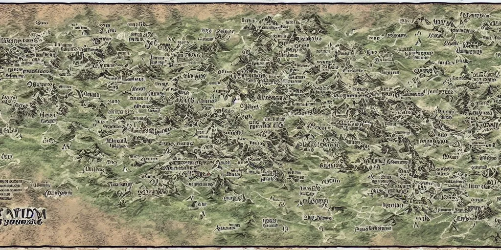Image similar to DnD Map of Colorado.